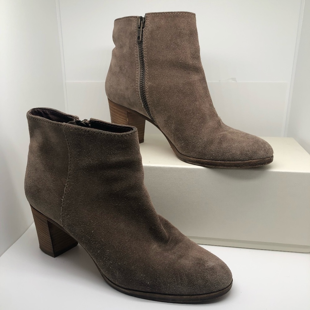 J  CREW Italian leather ankle boots